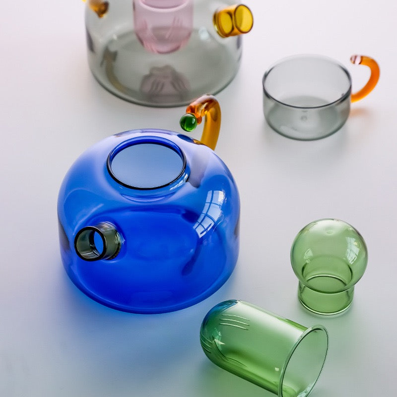Celestial Glass Tea Set