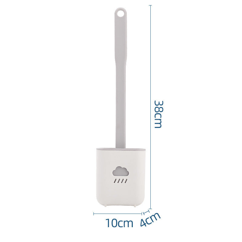 CloudClean Silicone Toilet Brush Set