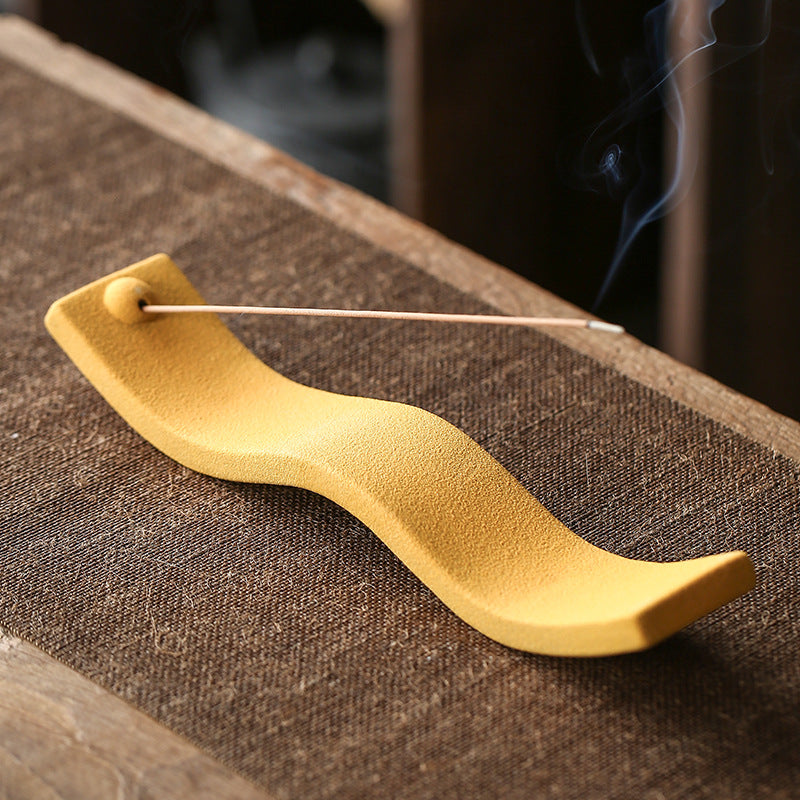 Flow Ceramic Incense Holder