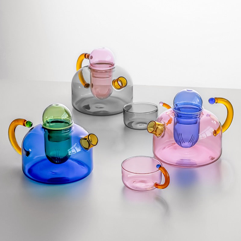 Celestial Glass Tea Set