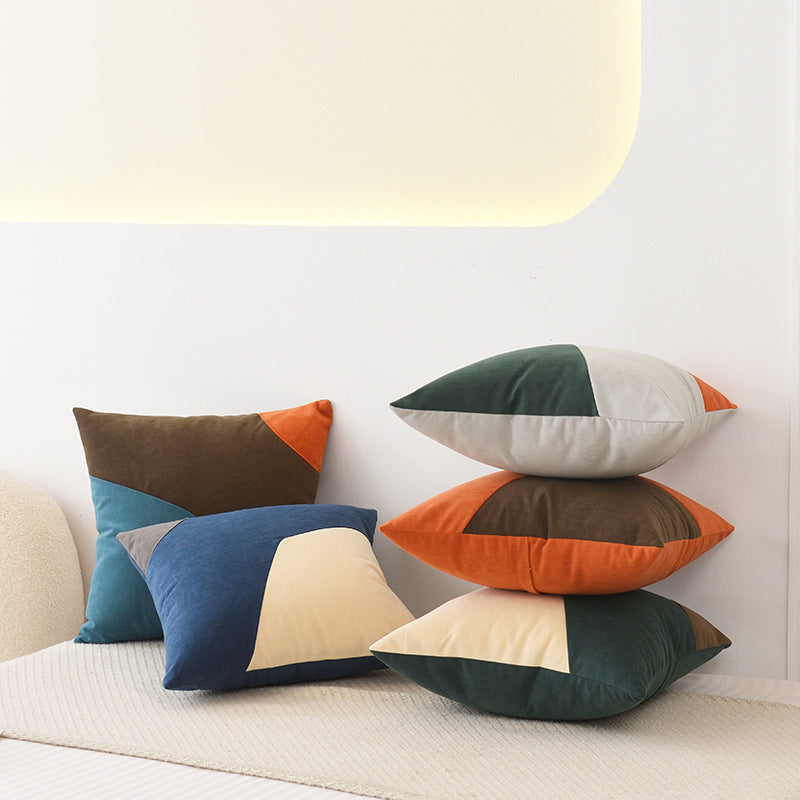 Geostitch Pillow Cover