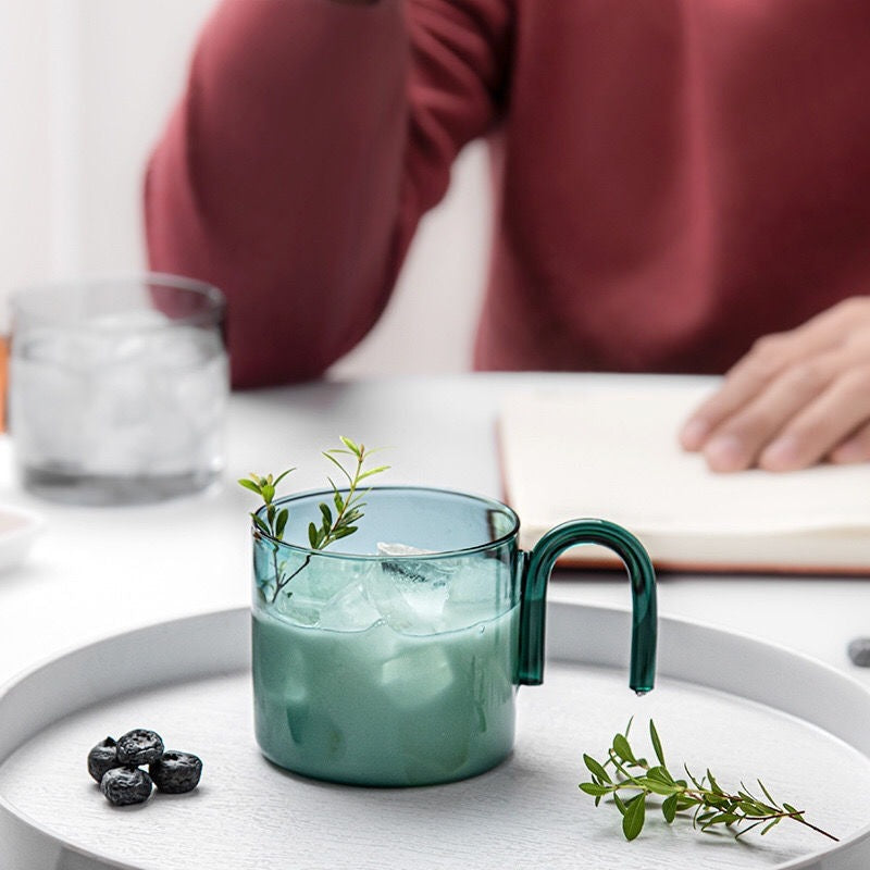 Retro Glow Glass Mug
