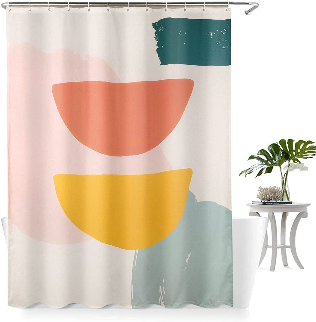 Abstract Pop Shower Curtain