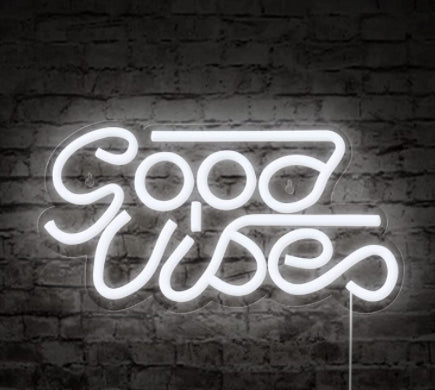 Cosmic Glow Neon LED Wall Light (USB, Adjustable Brightness)