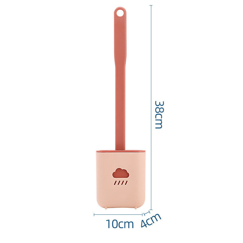 CloudClean Silicone Toilet Brush Set