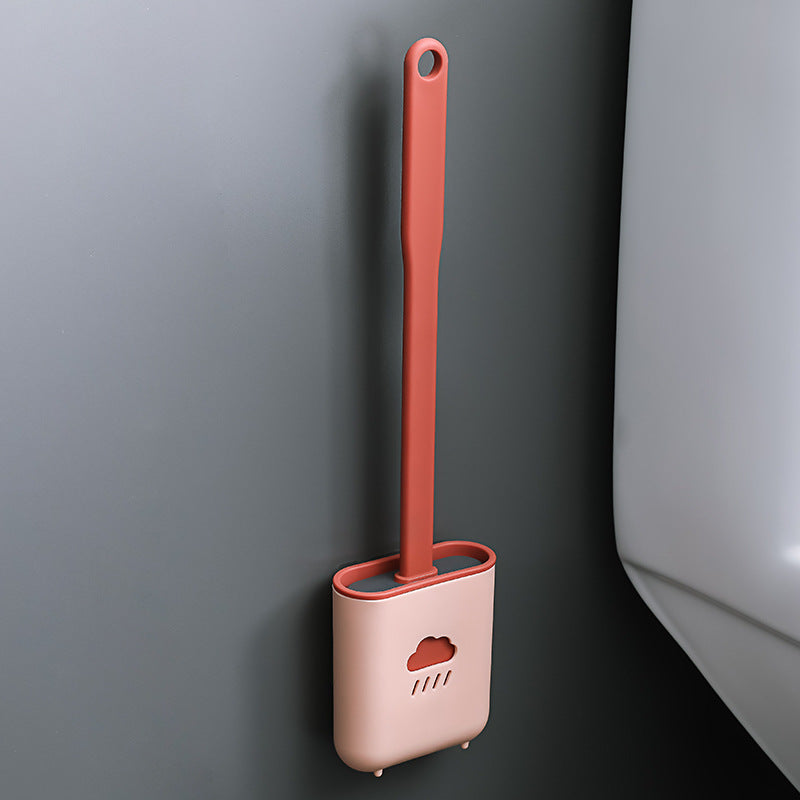 CloudClean Silicone Toilet Brush Set