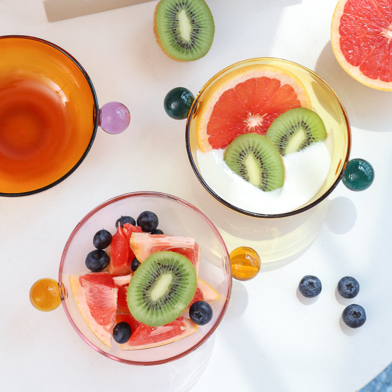 Pop Orbit Glass Bowl