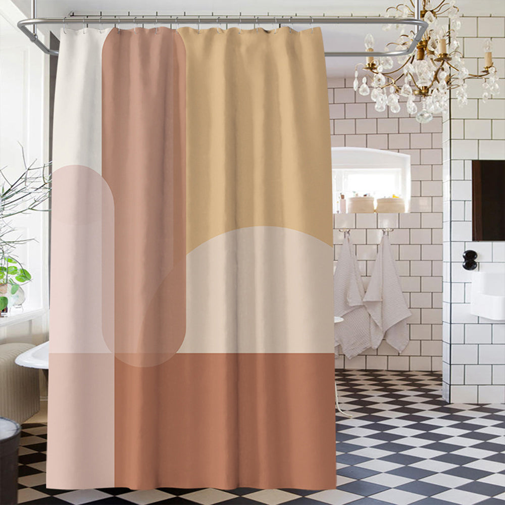 Abstract Pop Shower Curtain
