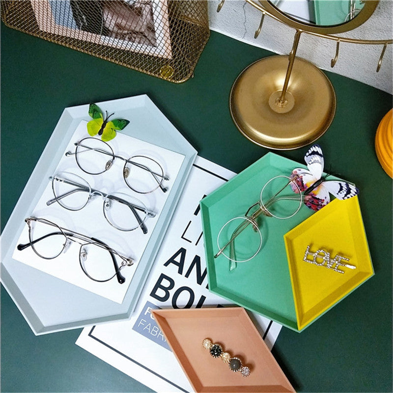 Geo Nest Catch-All Tray Set (Set of 4)