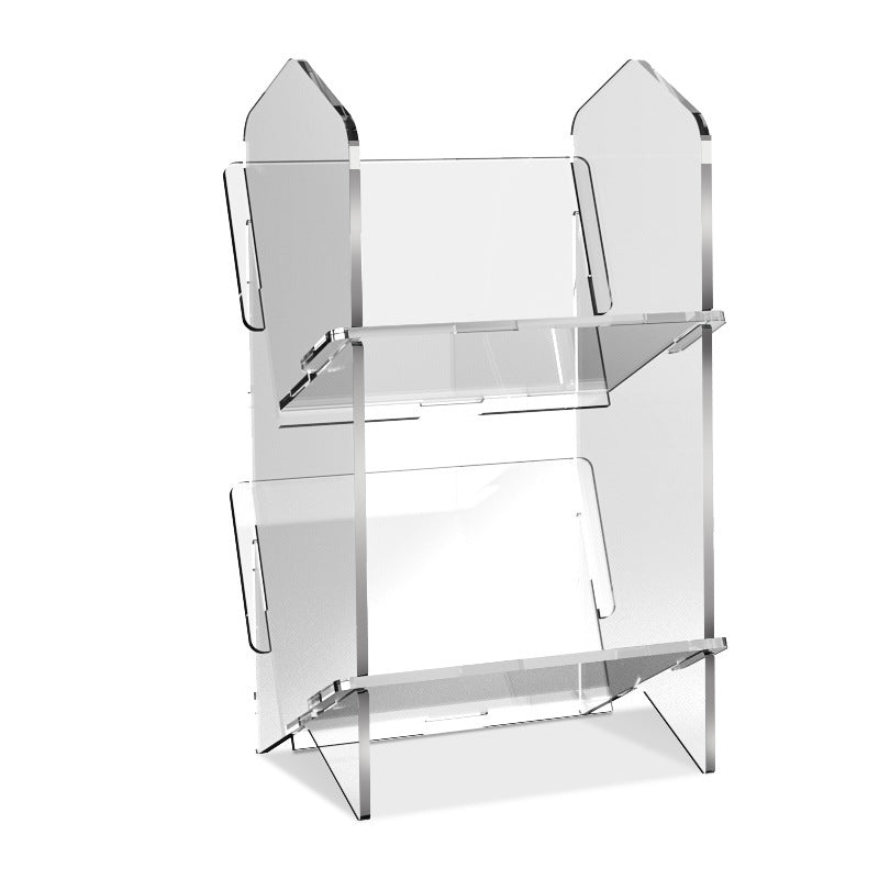 ClearStack Acrylic Book Rack