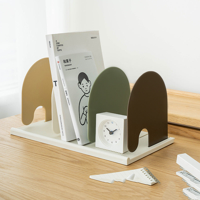 Arch Desktop Book Rack