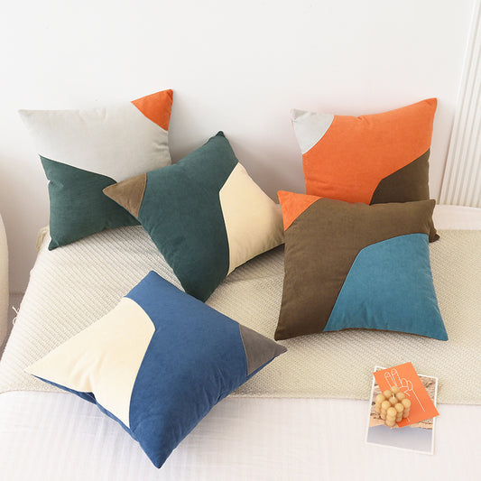 Geostitch Pillow Cover