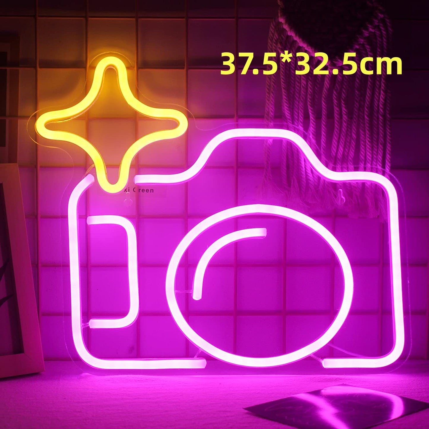 Cosmic Glow Neon LED Wall Light (USB, Adjustable Brightness)