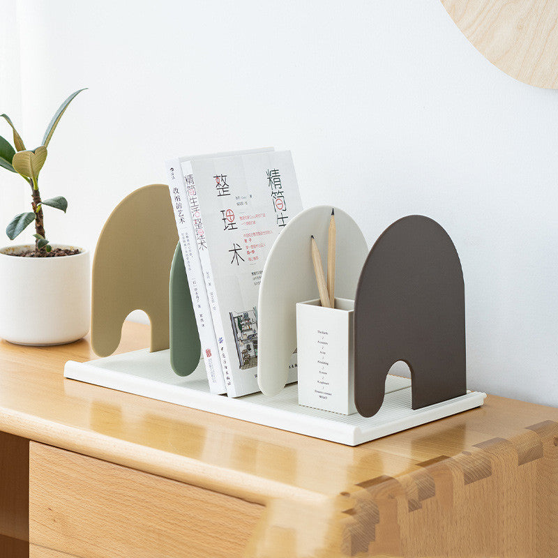 Arch Desktop Book Rack