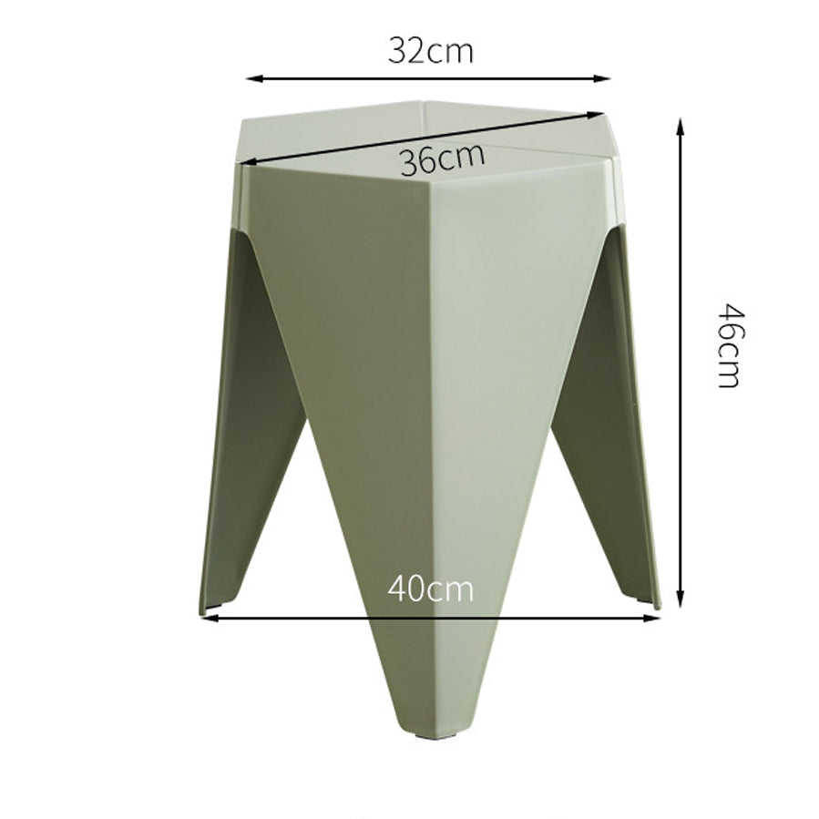 Facet Pop Side Stool