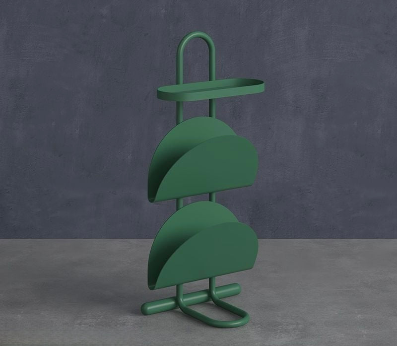 ArcTier Floor Magazine Stand