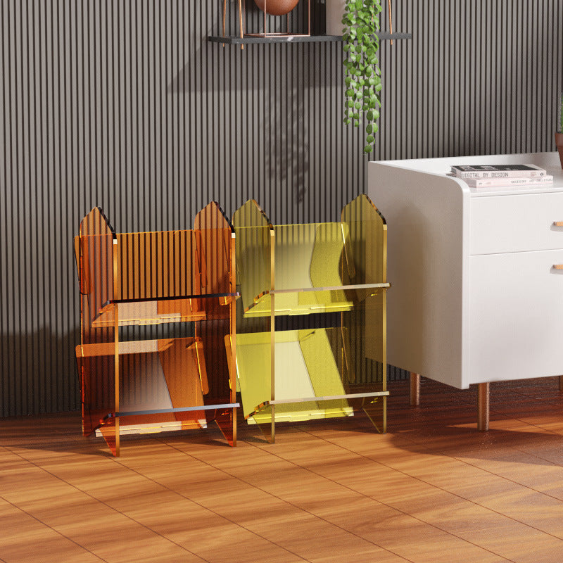 ClearStack Acrylic Book Rack