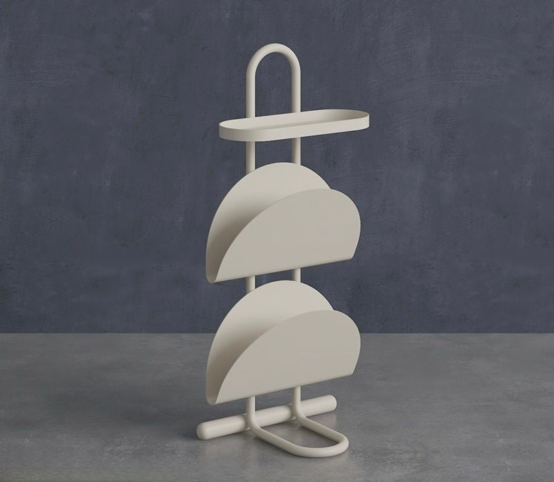 ArcTier Floor Magazine Stand