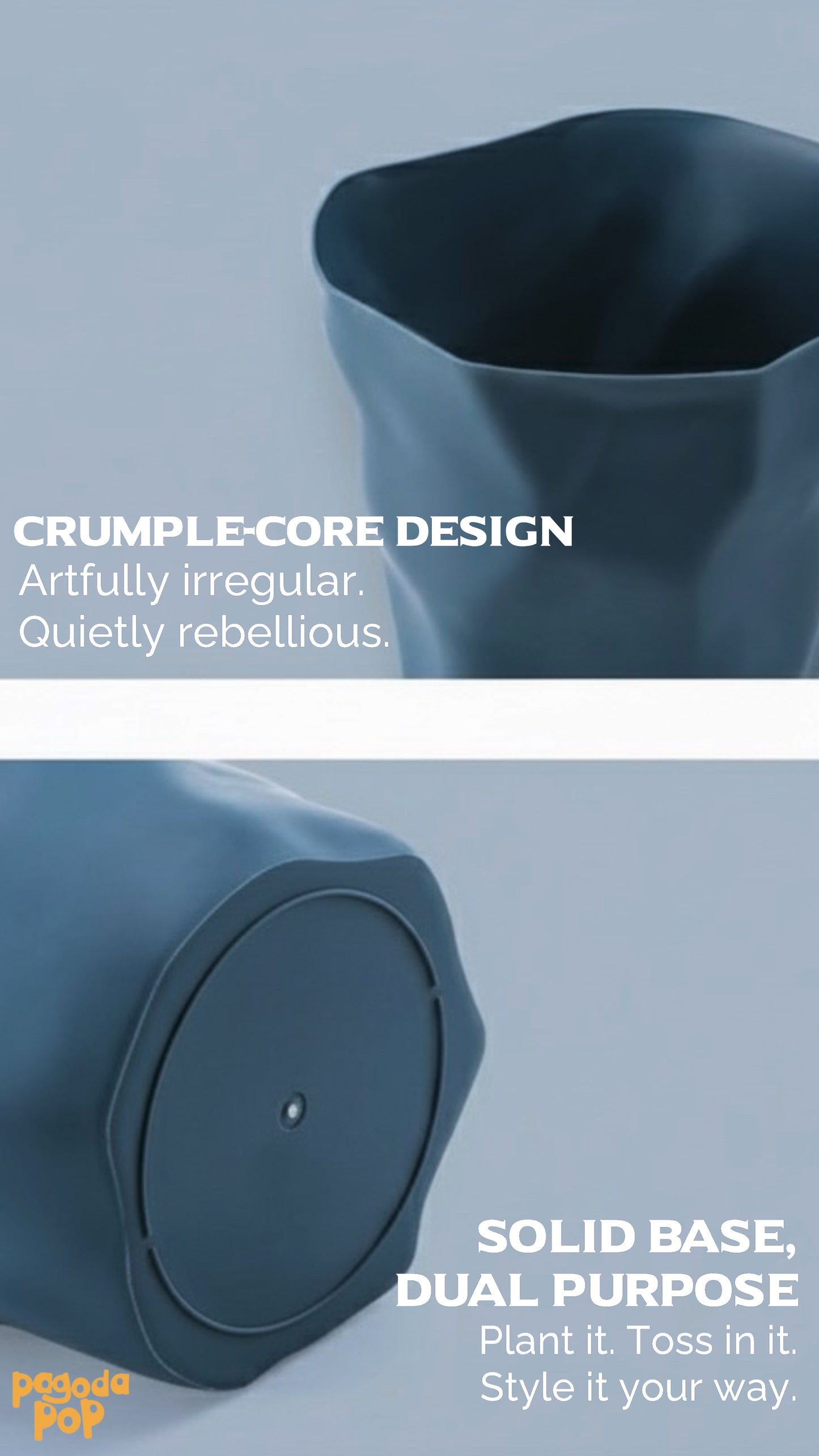 Crumple Pop Bin