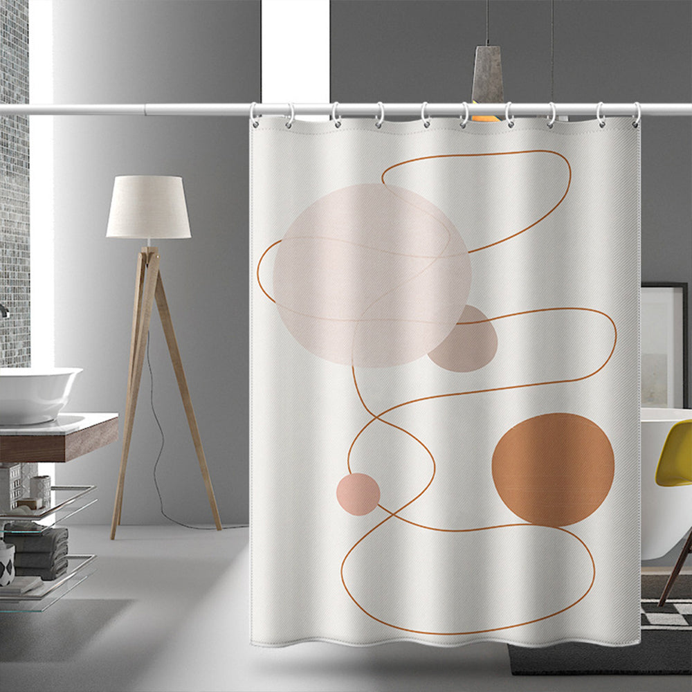 Abstract Pop Shower Curtain