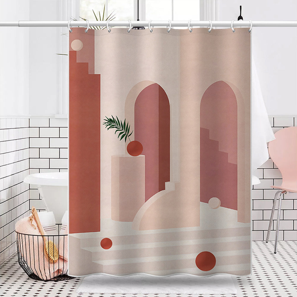 Abstract Pop Shower Curtain