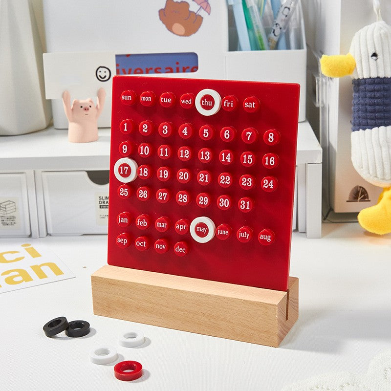 PopDate Perpetual Desk Calendar