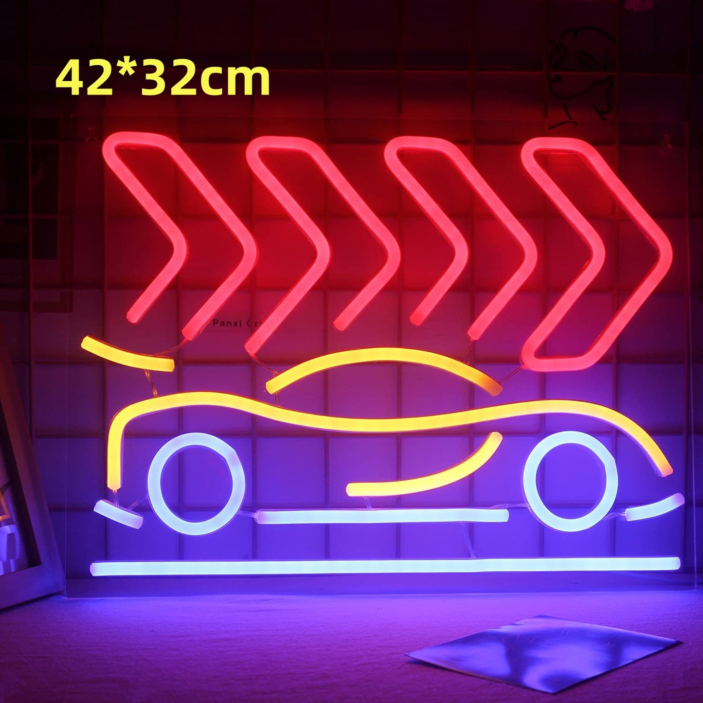 Cosmic Glow Neon LED Wall Light (USB, Adjustable Brightness)