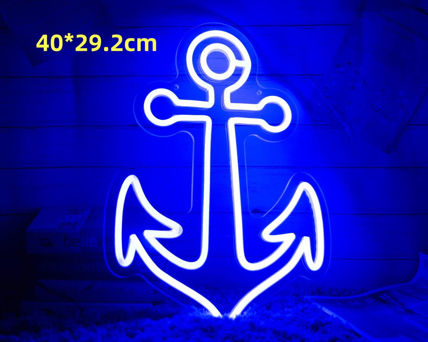 Cosmic Glow Neon LED Wall Light (USB, Adjustable Brightness)